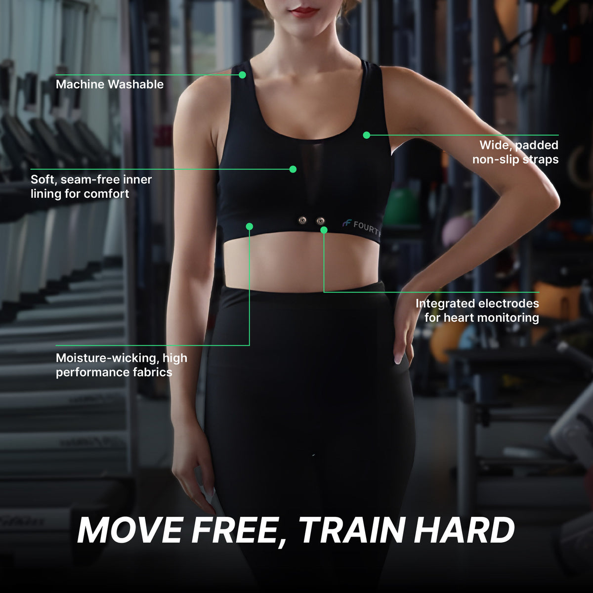 Frontier HRM Sports Bra